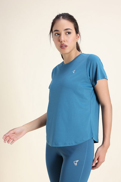 Zelocity Quick Dry Relaxed Top - Saxony Blue — image 3
